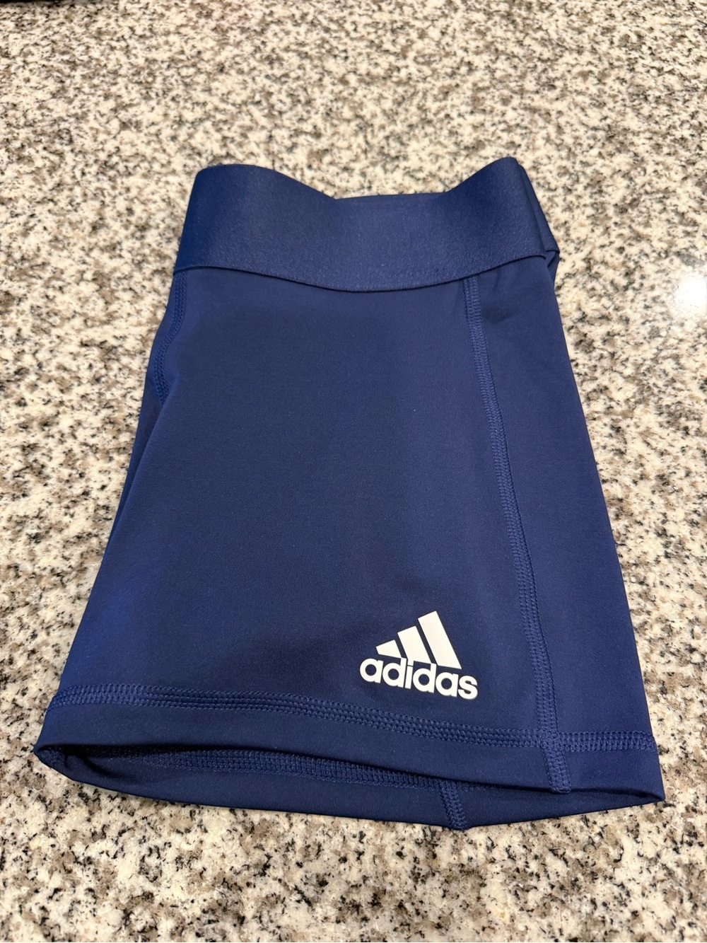 adidas Navy Blue Girls' Performance Shorts